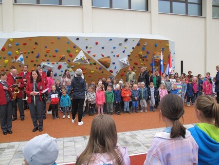 Odprtje športnega igrišča v Begunjah 7. 5. 2025 